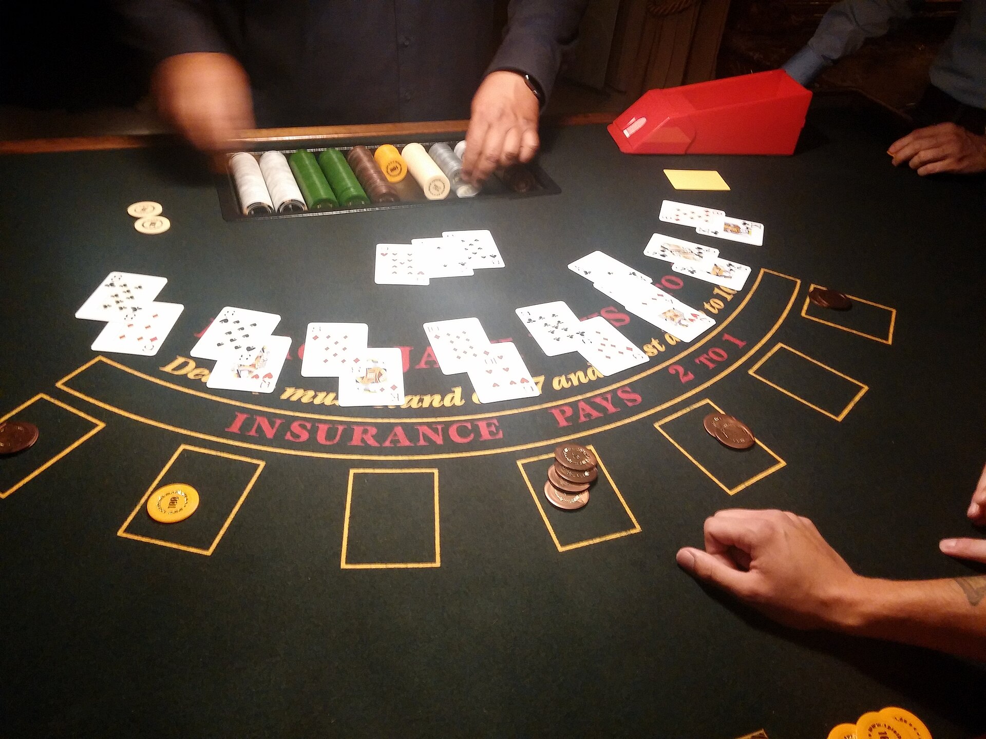 Blackjack masası